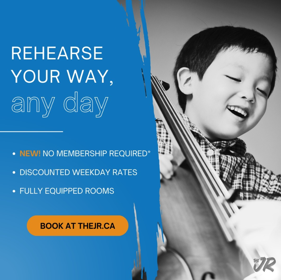Weekday hourly rehearsal room rentals